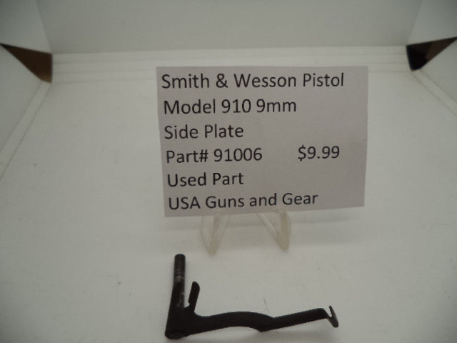 S&W Model 910 Side Plate 91006 - 9mm Used Part