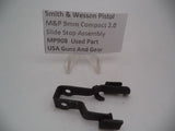 MP908 Smith & Wesson Pistol M&P 9mmc Slide Stop Assembly 2.0 Used Part