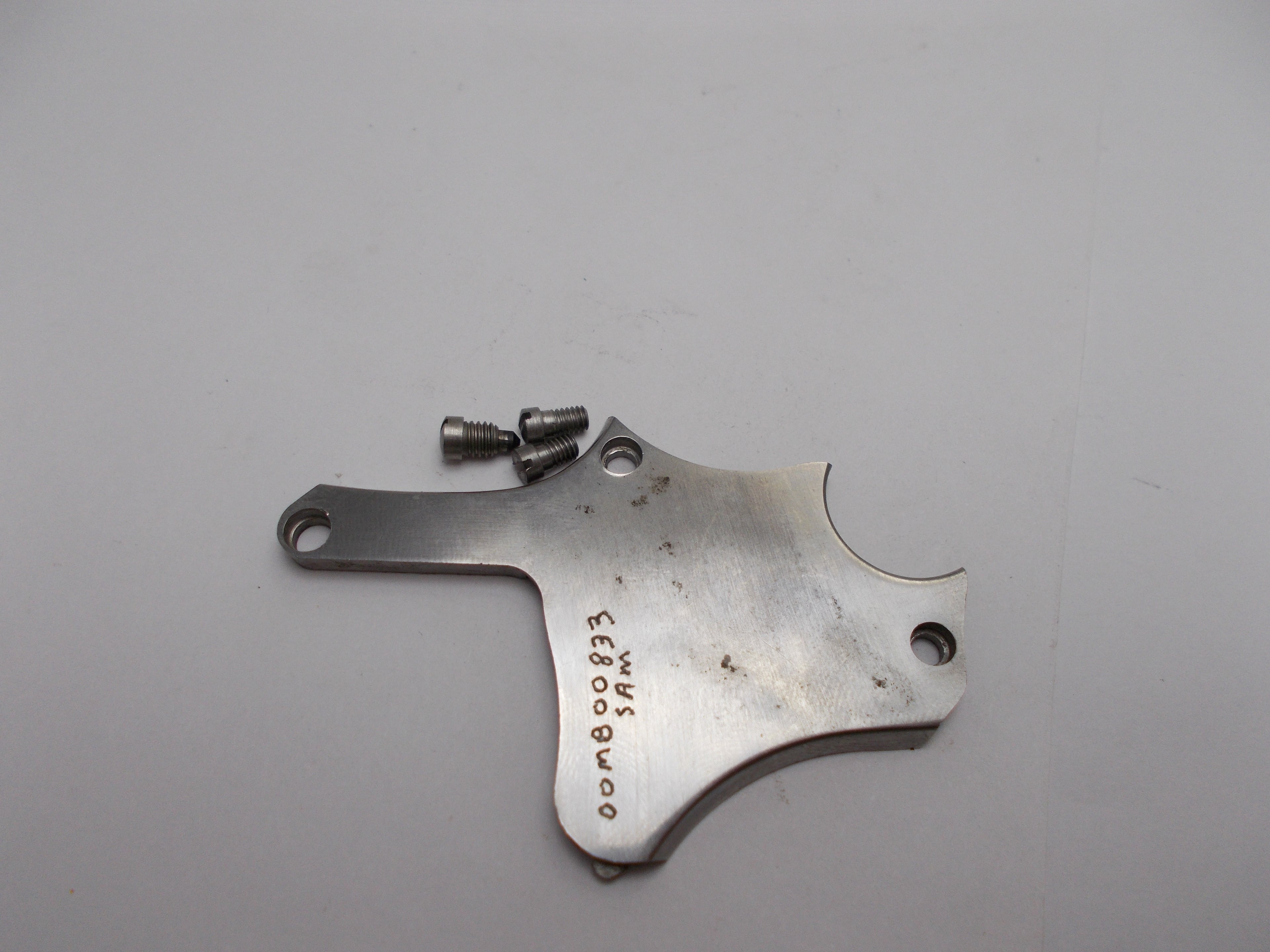 JS63159 Smith & Wesson J Frame Model 63 Used Side Plate & Screws .38 Special
