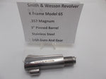 K150 Smith and Wesson K Frame Model 65 3" Barrel SS Used 357Mag