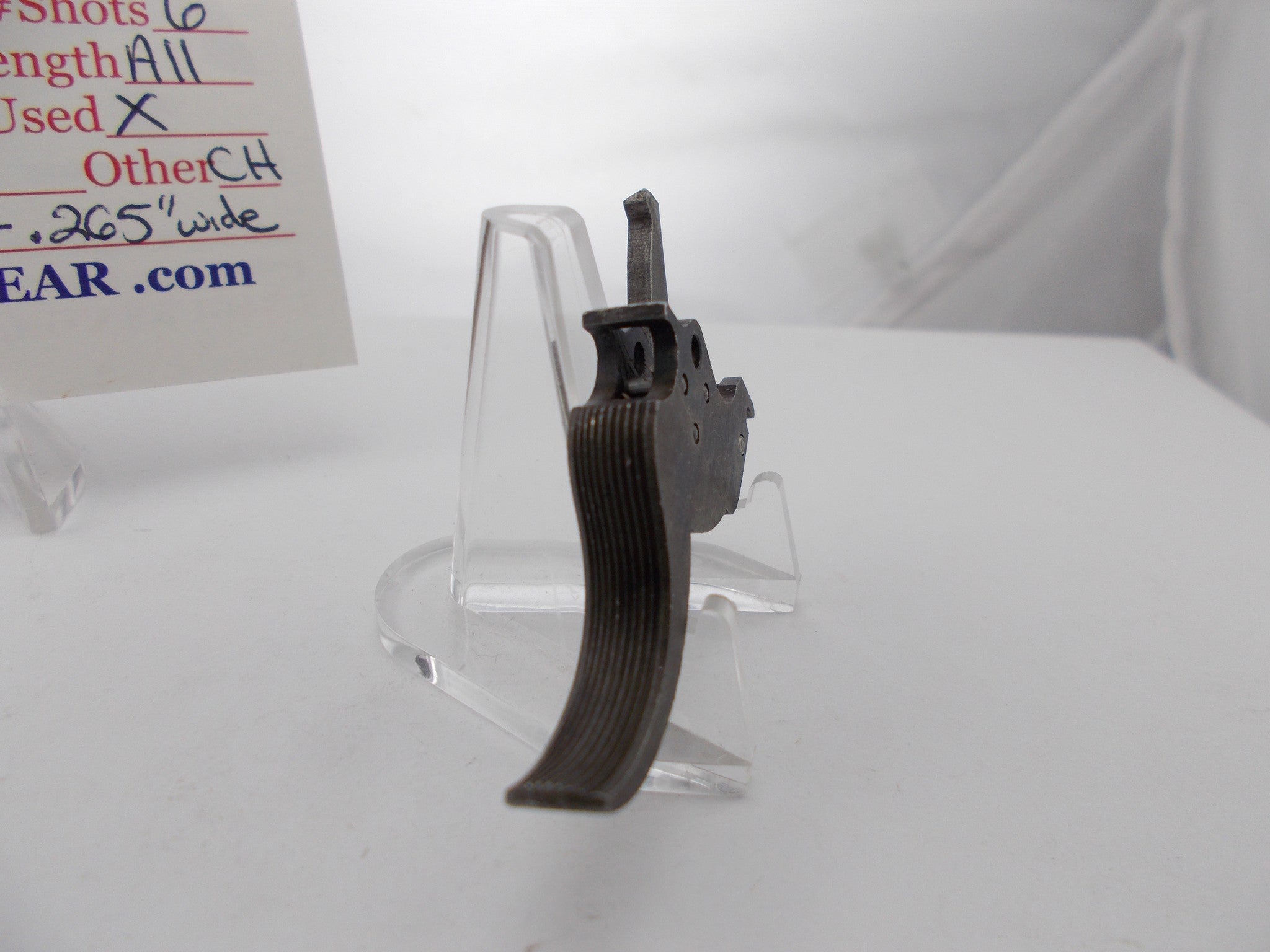 K925 Smith & Wesson Used K Frame Model 13 C.H. Grooved Trigger .265" wide