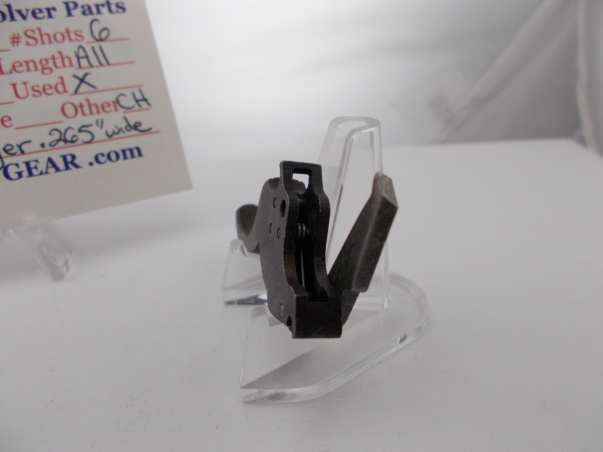 K925 Smith & Wesson Used K Frame Model 13 C.H. Grooved Trigger .265" wide