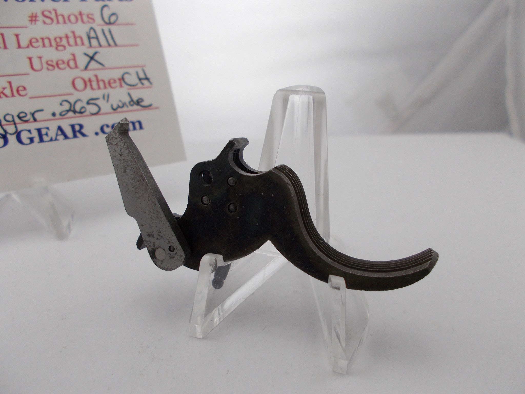 K925 Smith & Wesson Used K Frame Model 13 C.H. Grooved Trigger .265" wide