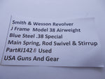 J142B Smith & Wesson Used J Frame Model 38 Main Spring & Stirrup with Rod Swivel