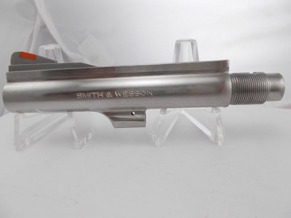 J788 Smith & Wesson Used J Frame Model 63 S.S. 4 1/4" Red Ramp Pinned Barrel