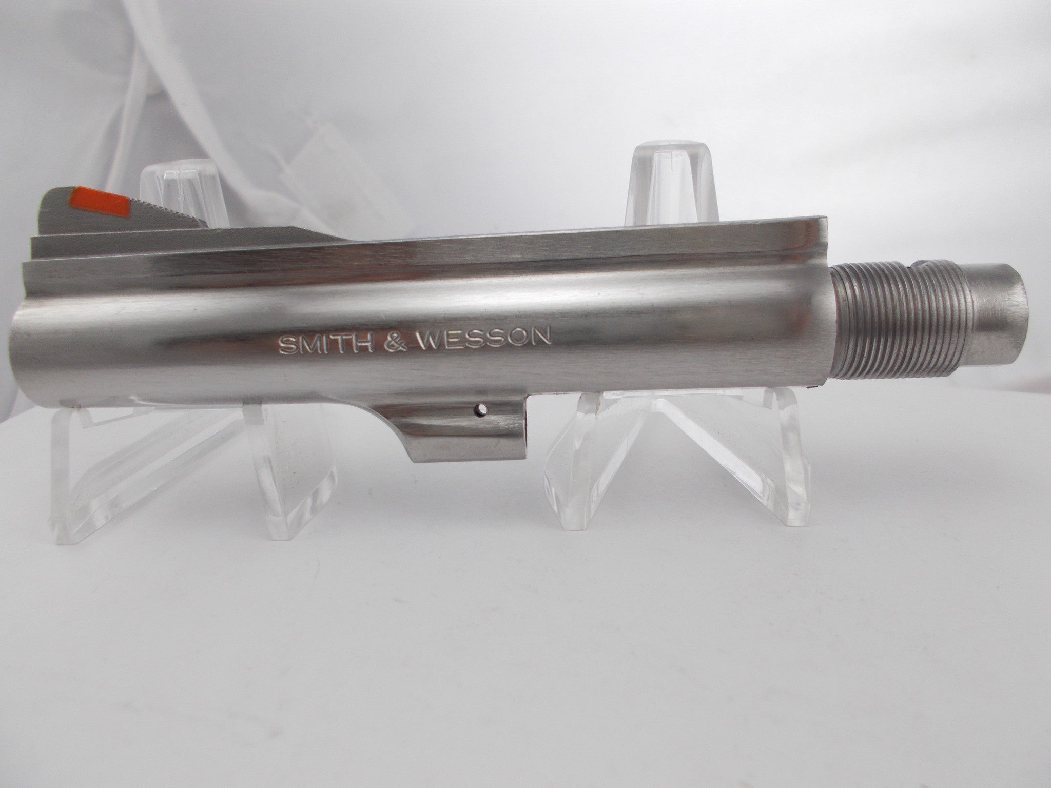 J788 Smith & Wesson Used J Frame Model 63 S.S. 4 1/4" Red Ramp Pinned Barrel