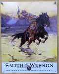 MS002 "Smith & Wesson, Springfield Mass. USA, The Revolver Manufacturer" Memorabilia Wall Decor Sign