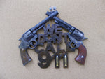 MS003 "We don't call 911" Revolver Pistol Memorabilia Sign