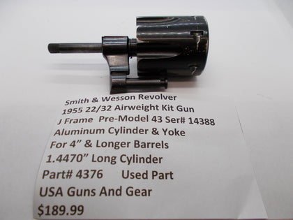 4376 Smith & Wesson J Frame 22/32 Pre Model  43 Cylinder Used Part