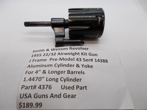 4376 Smith & Wesson J Frame 22/32 Pre Model  43 Cylinder Used Part