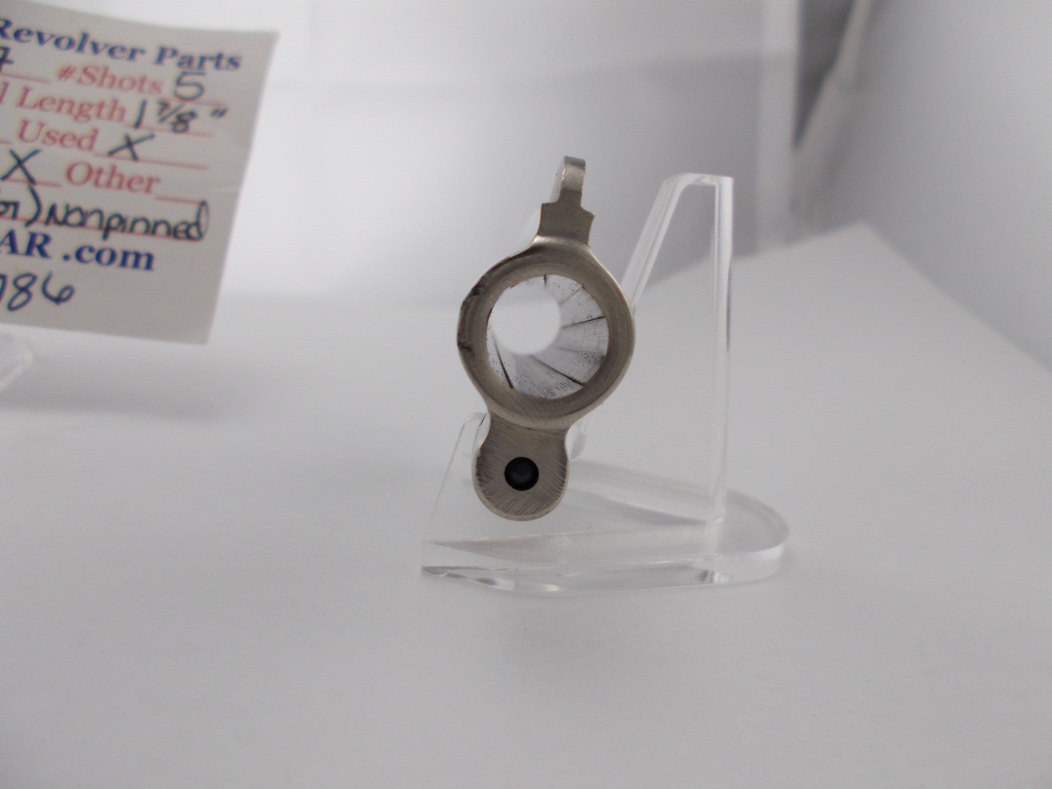 J24 Smith & Wesson Used J Frame Model 37 Non-Pinned 1 7/8" Airweight Nickle Barrel