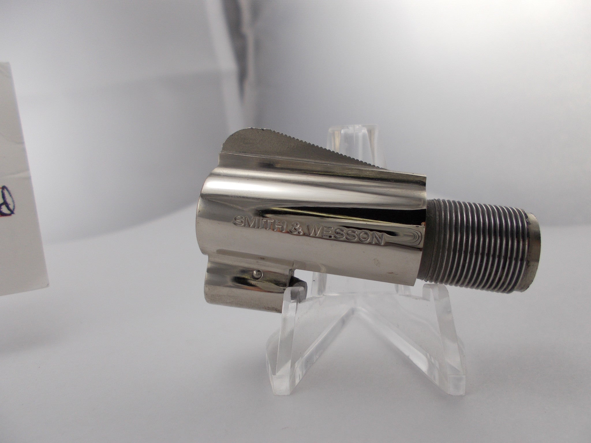 J24 Smith & Wesson Used J Frame Model 37 Non-Pinned 1 7/8" Airweight Nickle Barrel