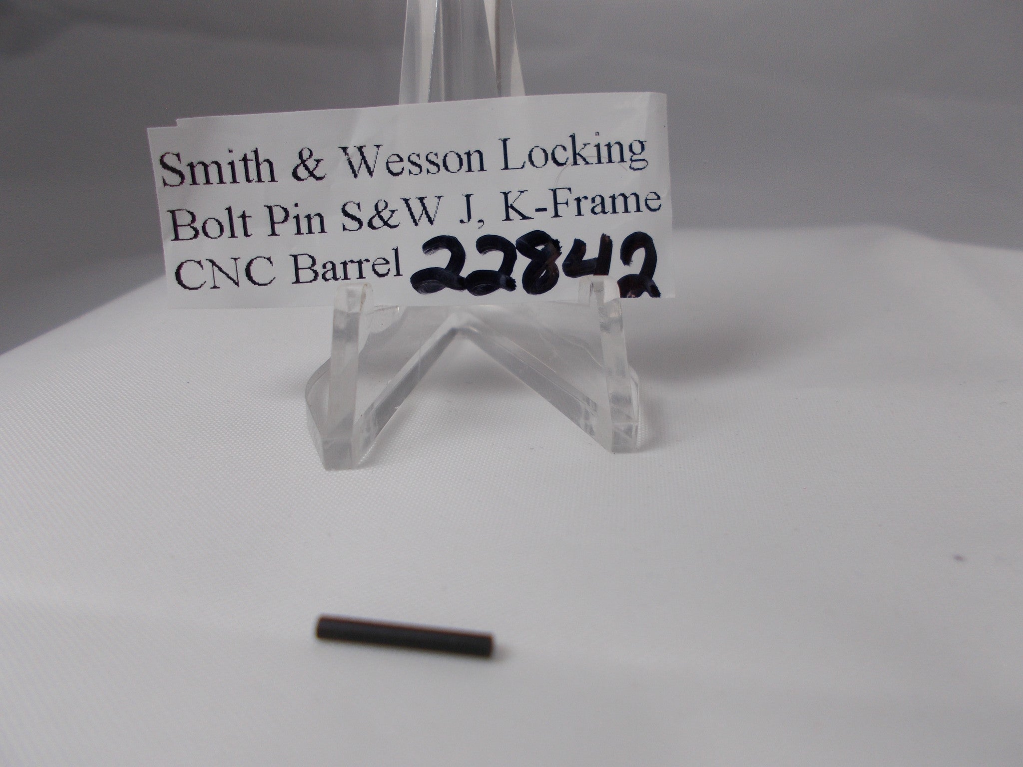 228420000 Smith & Wesson J & K Frame CNC Barrel Locking Bolt Pin