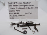 43139 Smith & Wesson J Frame Pre Model 43 Internal Parts Used Part