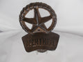 HL016 Brown Western Star Iron Bottle Opener