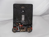HL022 Motorcycle Single Switch Plate