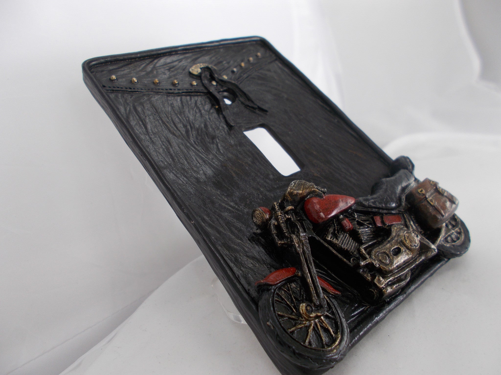 HL022 Motorcycle Single Switch Plate