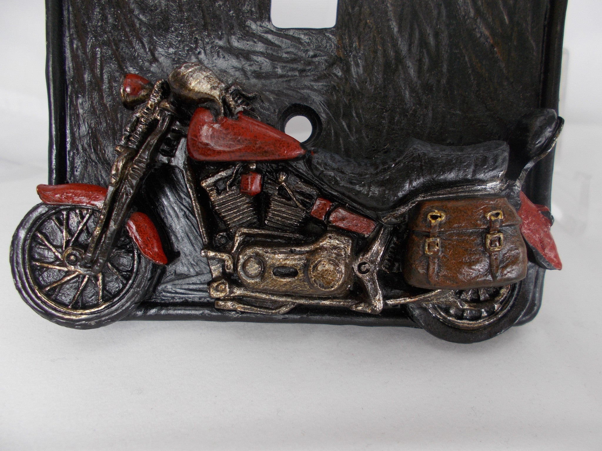 HL022 Motorcycle Single Switch Plate