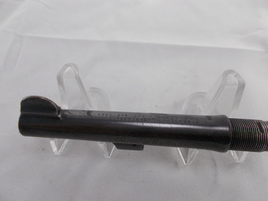 I20 Smith & Wesson Used I Frame Blue 4" Pinned .38 CTG Regulation Police Barrel