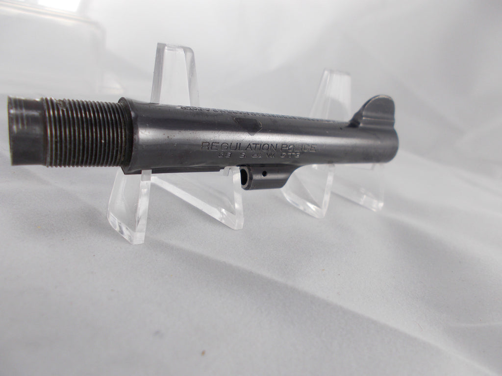 I20 Smith & Wesson Used I Frame Blue 4" Pinned .38 CTG Regulation Police Barrel