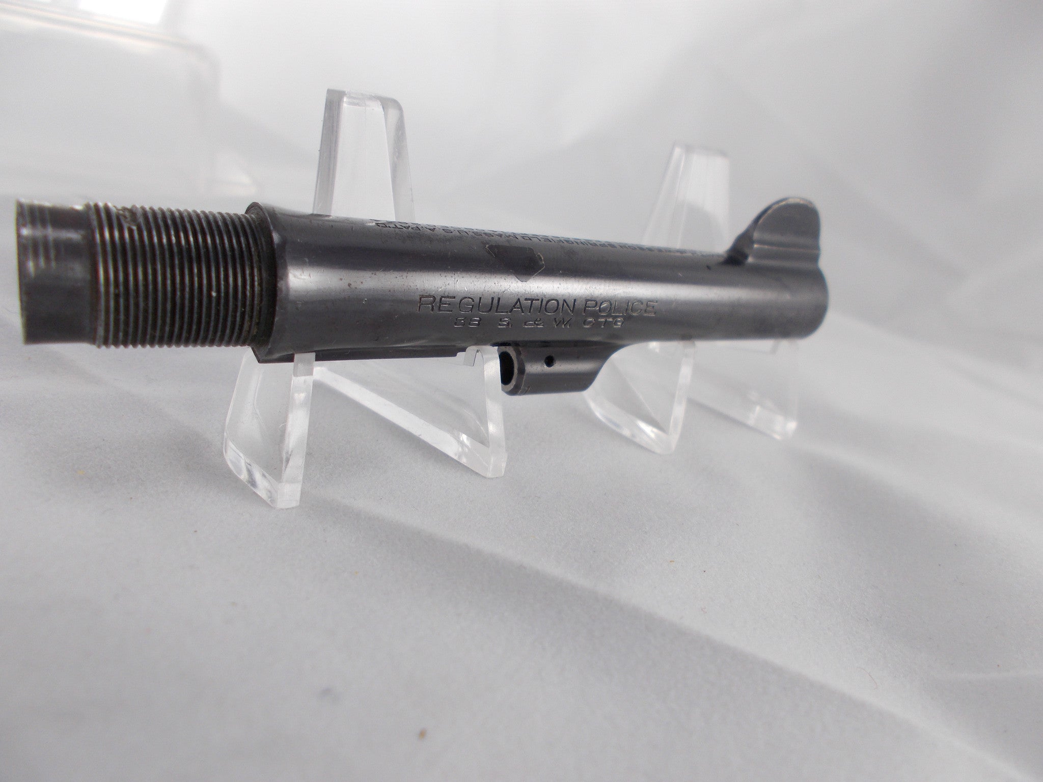 I20 Smith & Wesson Used I Frame Blue 4" Pinned .38 CTG Regulation Police Barrel