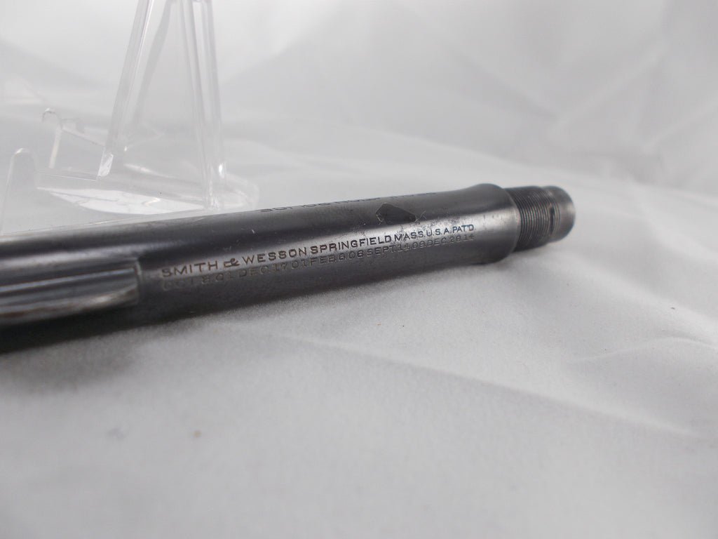 I20 Smith & Wesson Used I Frame Blue 4" Pinned .38 CTG Regulation Police Barrel