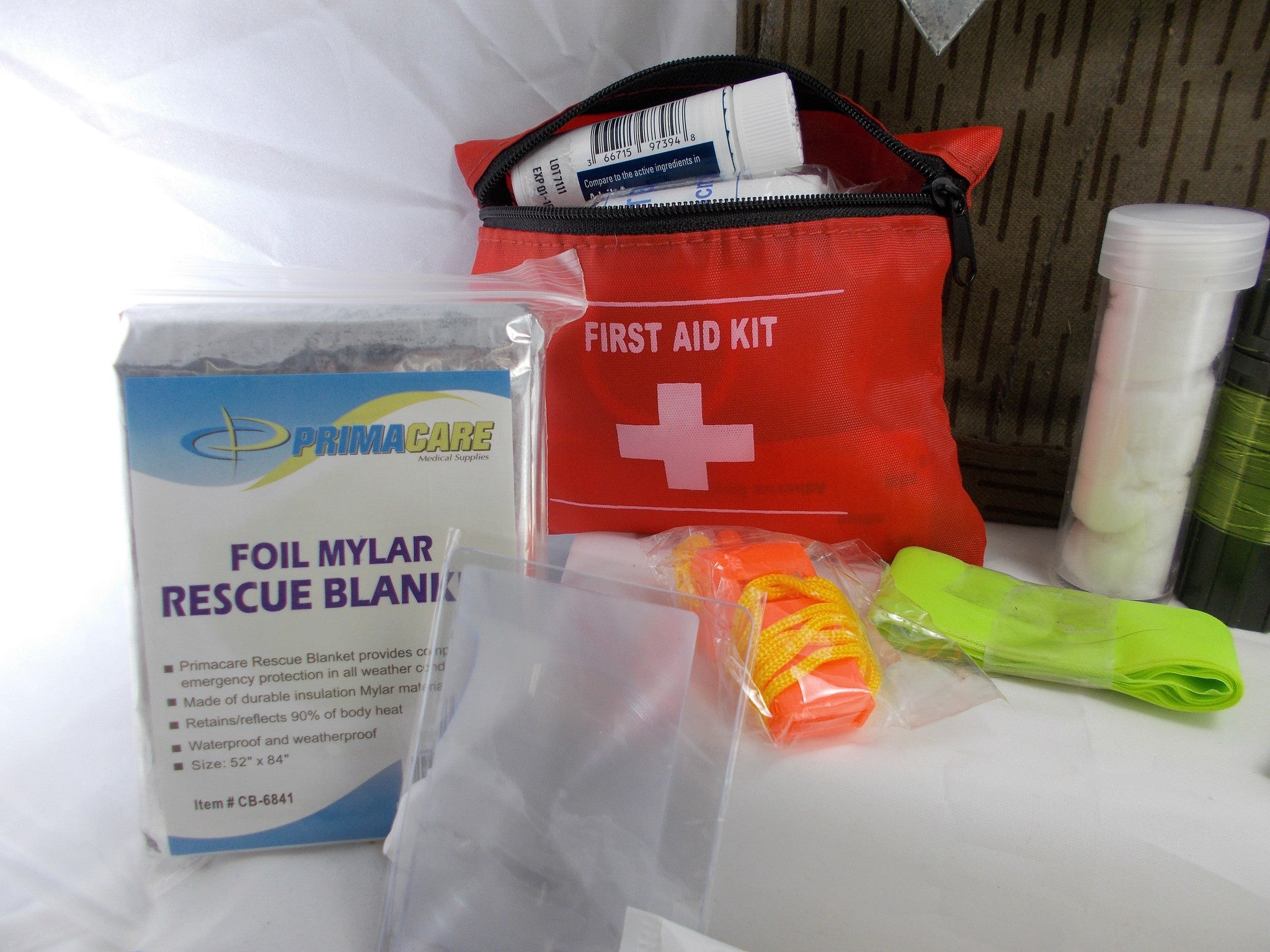 SV2 Mac Daddy Emergency Survival Kit With Pouch 43+Items