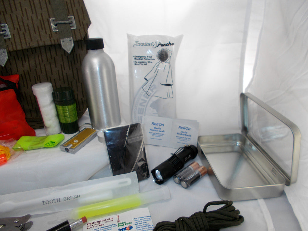 SV2 Mac Daddy Emergency Survival Kit With Pouch 43+Items