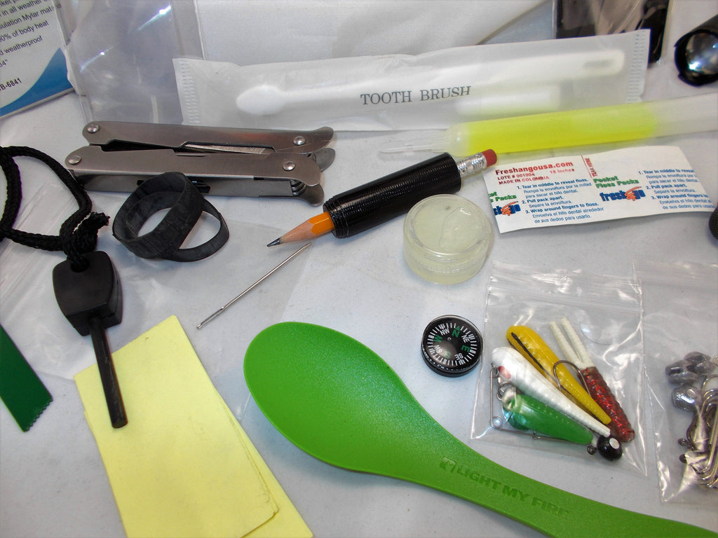 SV2 Mac Daddy Emergency Survival Kit With Pouch 43+Items
