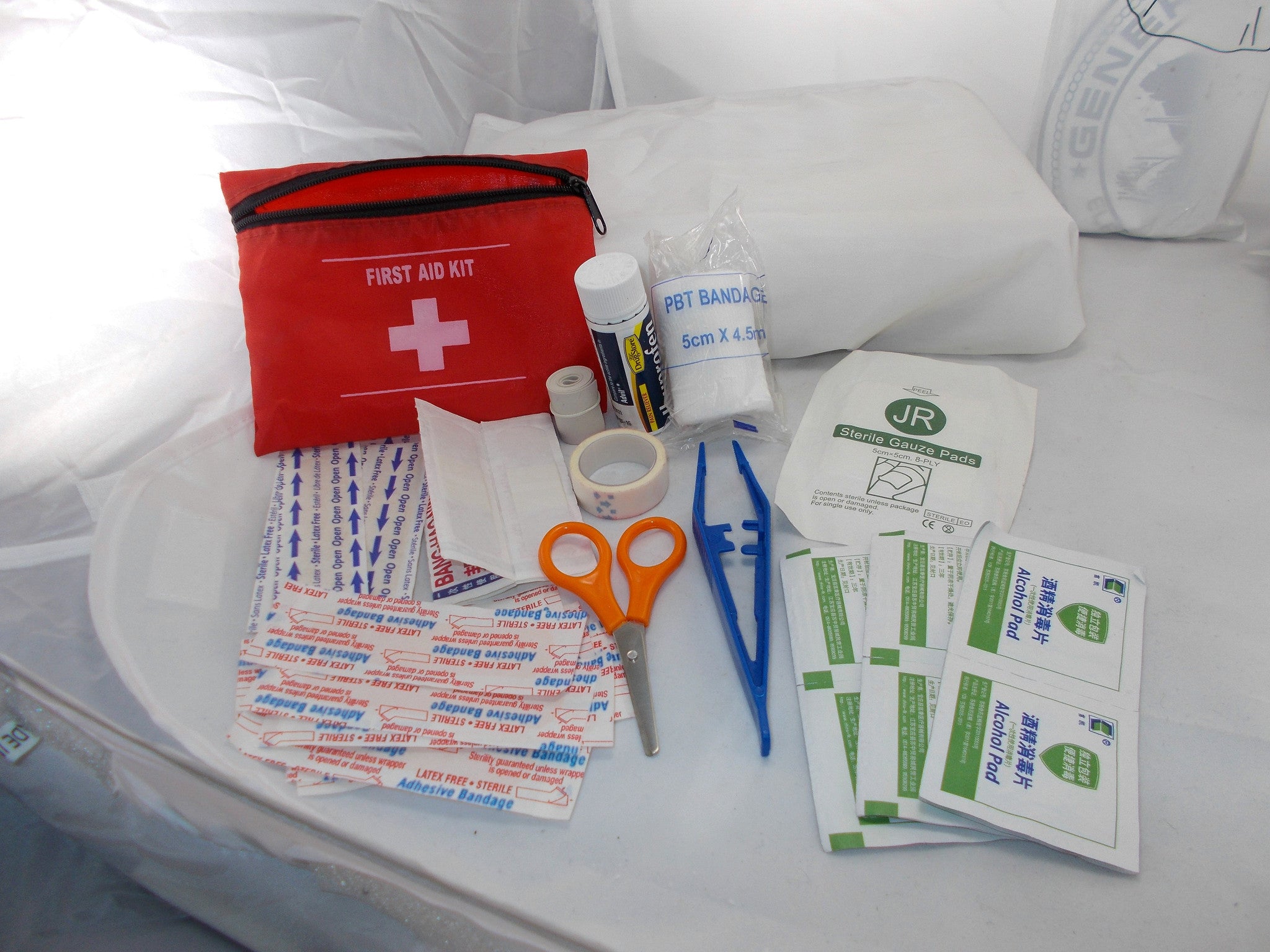 SV2 Mac Daddy Emergency Survival Kit With Pouch 43+Items