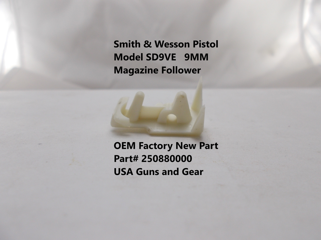 S&W SD9 VE Magazine Follower 9mm | OEM 250880000