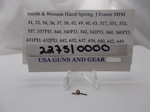 227510000 Smith and Wesson J Frame Revolver Hand Spring  MIM (Model 36+)