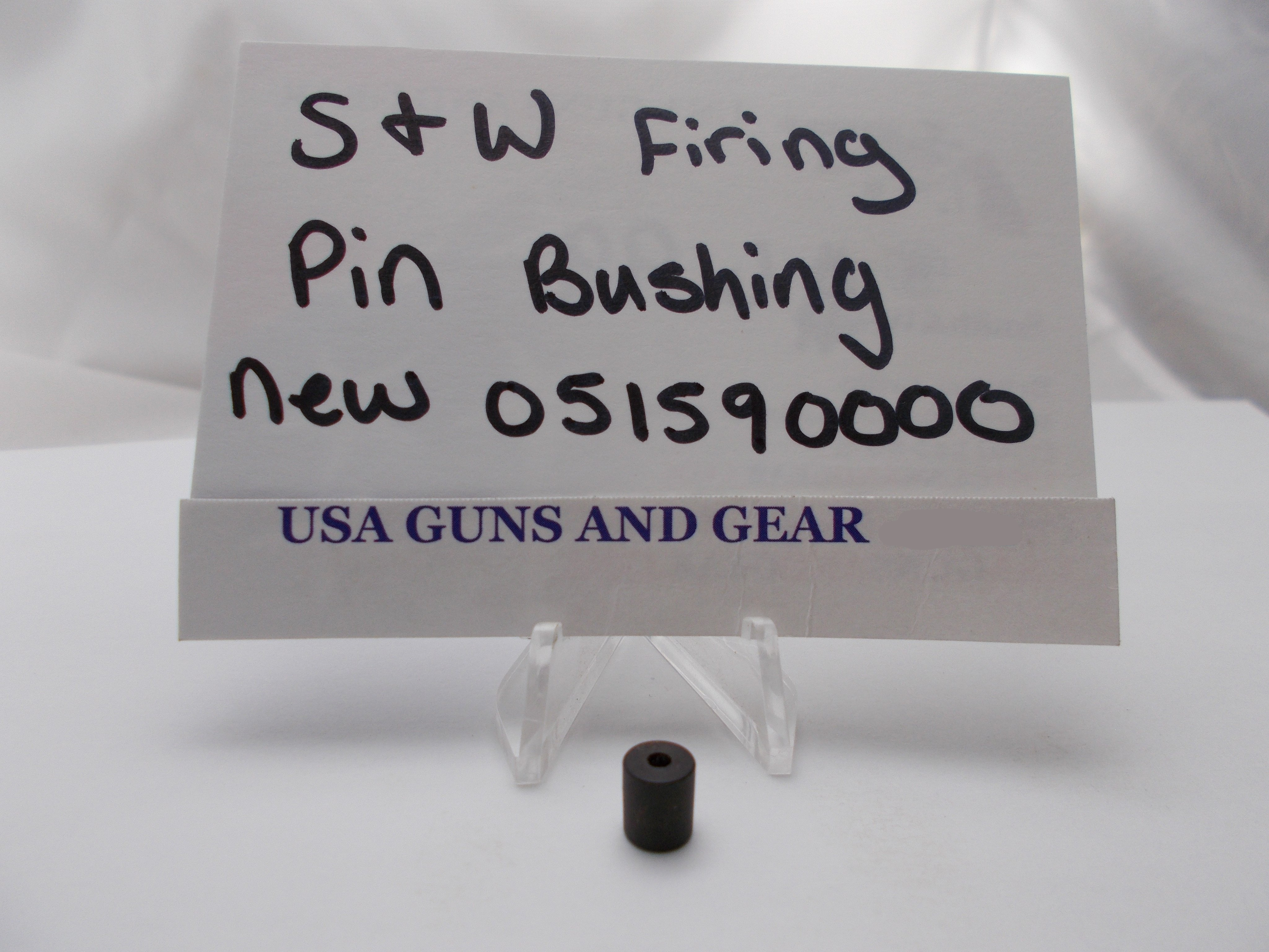 Smith & Wesson Firing Pin Bushing K/L/N Frame Factory New - 051590000