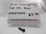 244590000 Smith & Wesson Mainspring Cap 1911 M&P Blue
