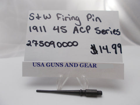 275090000 Smith & Wesson Firing Pin M&P 1911 45 ACP Series 70, 80 Steel Blue