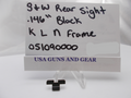 Smith & Wesson K/L/N Frame Rear Sight Blade - .146" Black - Factory New Part 051090000