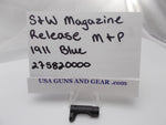 275820000 Smith & Wesson Magazine Release M&P 1911 Blue