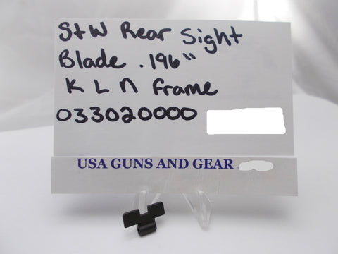 USA Guns And Gear - USA Guns And Gear Rear Sight Blade - Gun Parts Smith & Wesson - Smith & Wesson