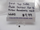6685 Smith & Wesson New M&P Pre Models 5 Screw Side Plate Top Screw
