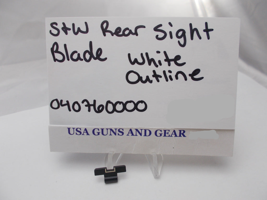 USA Guns And Gear - USA Guns And Gear Rear Sight Blade - Gun Parts Smith & Wesson - Smith & Wesson