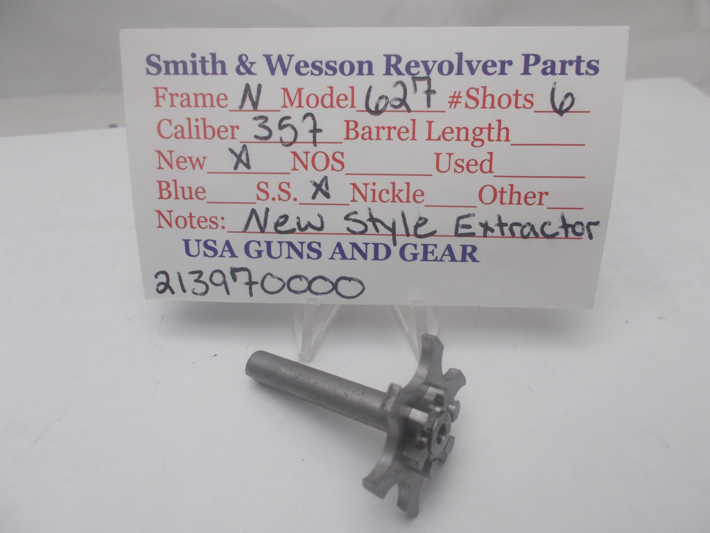 S&W N Frame Model 627 Extractor Stainless Steel .357 Magnum 213970000