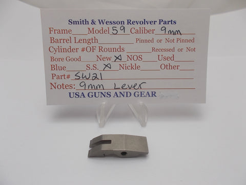 SW21 Smith & Wesson Model 59 Lever 9MM SS New