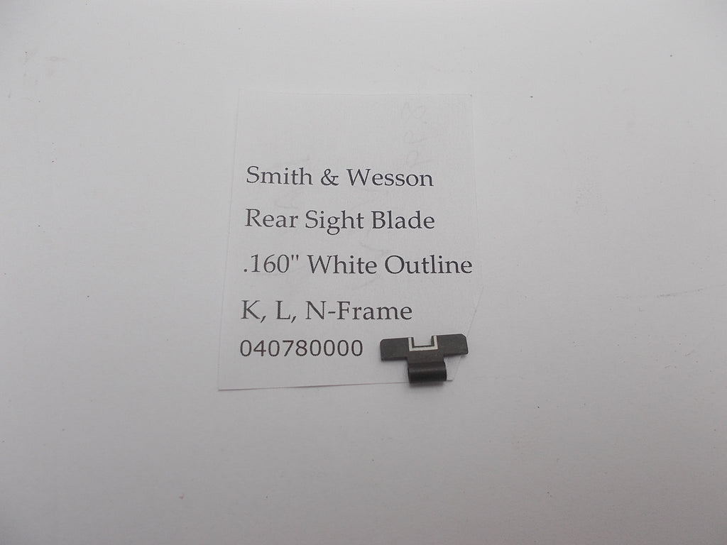 USA Guns And Gear - USA Guns And Gear Rear Sight Blade - Gun Parts Smith & Wesson - Smith & Wesson