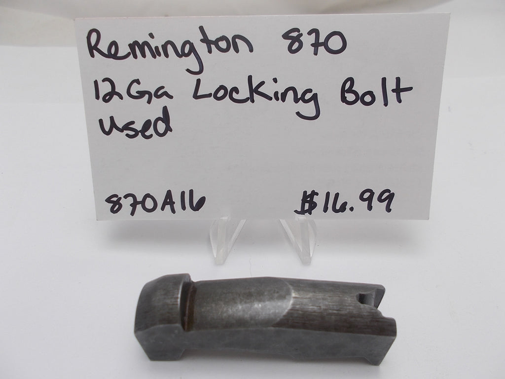 Remington Model 870 12 Gauge Shotgun Locking Bolt - Used OEM 870A16