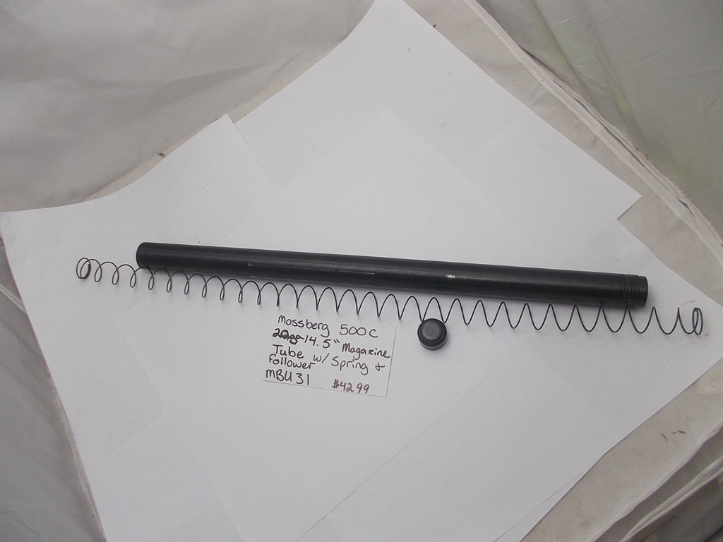 MBU31 Mossberg 500C 20Ga 14.5" Magazine Tube with Spring & Follower