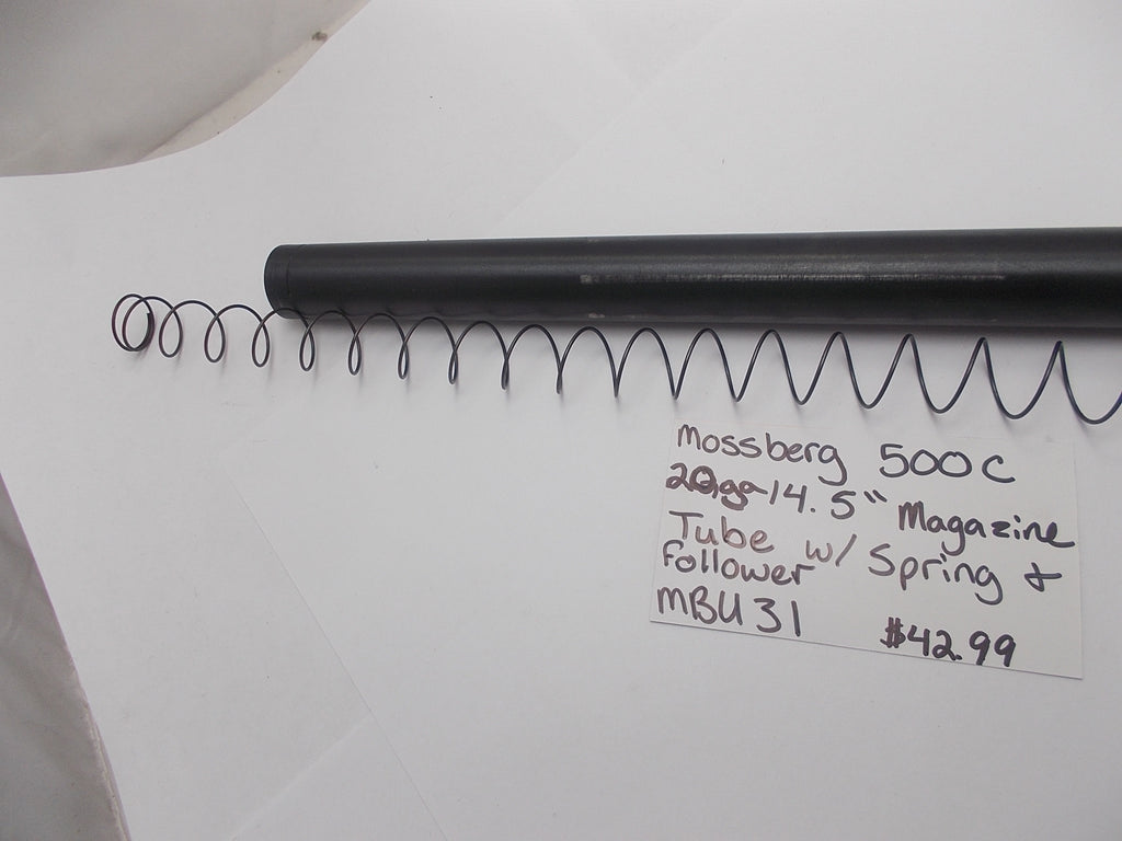 MBU31 Mossberg 500C 20Ga 14.5" Magazine Tube with Spring & Follower