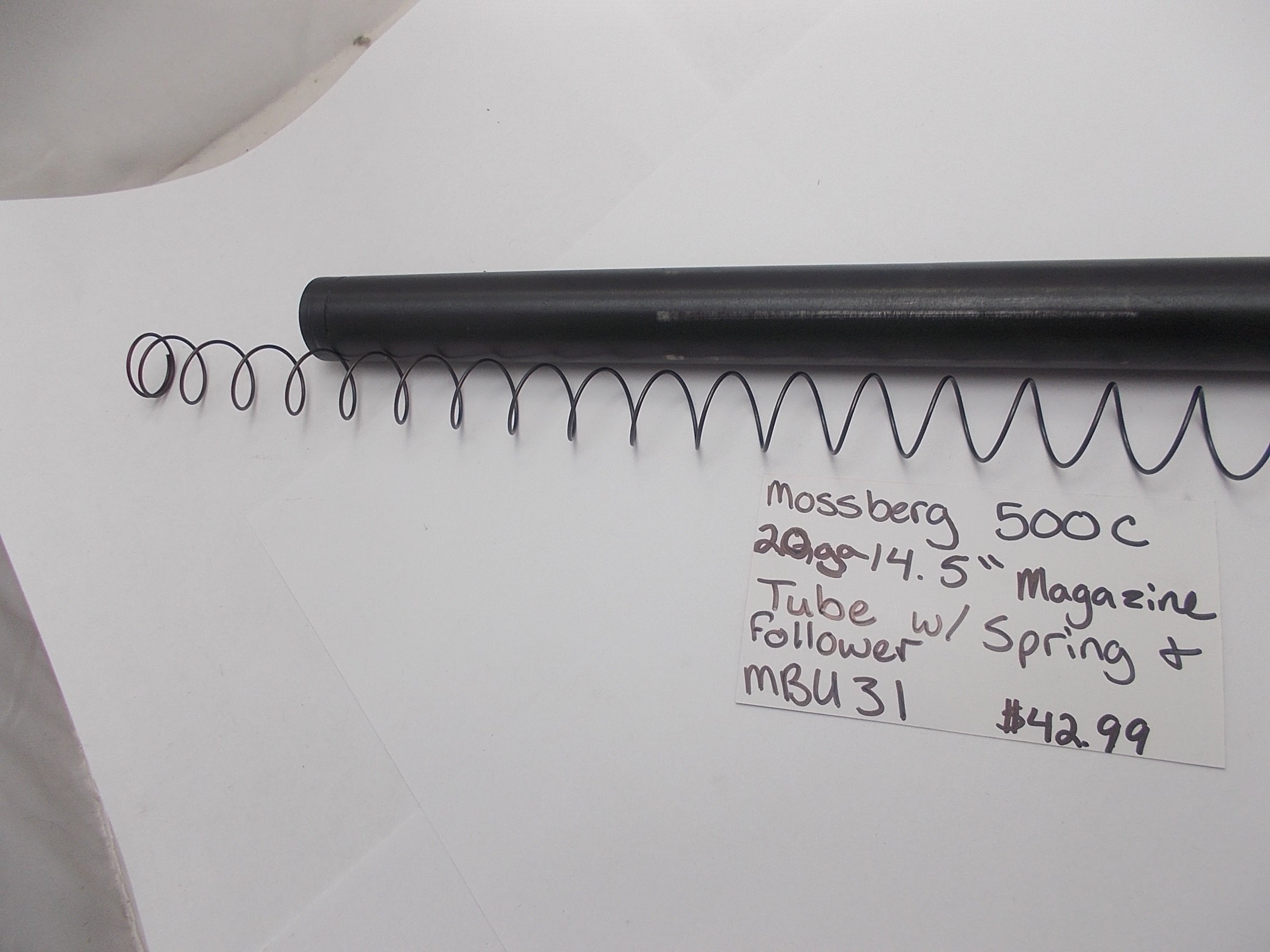 MBU31 Mossberg 500C 20Ga 14.5" Magazine Tube with Spring & Follower