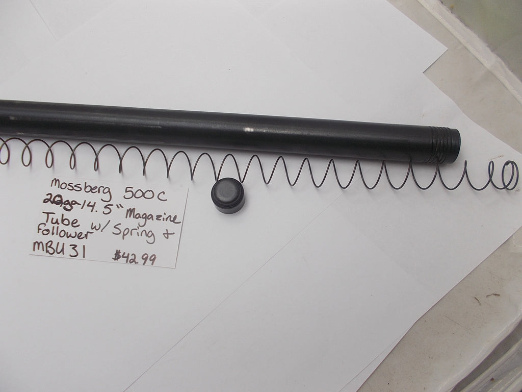 MBU31 Mossberg 500C 20Ga 14.5" Magazine Tube with Spring & Follower