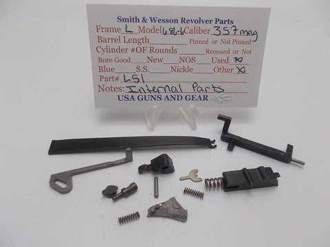 L51 Smith & Wesson L Frame Model 686 -6 Internal Parts Used 357Mag