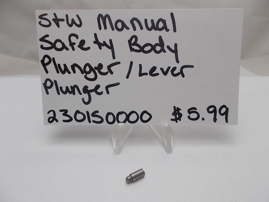 230150000 Smith and Wesson Manual Safety Body Plunger / Lever Plunger